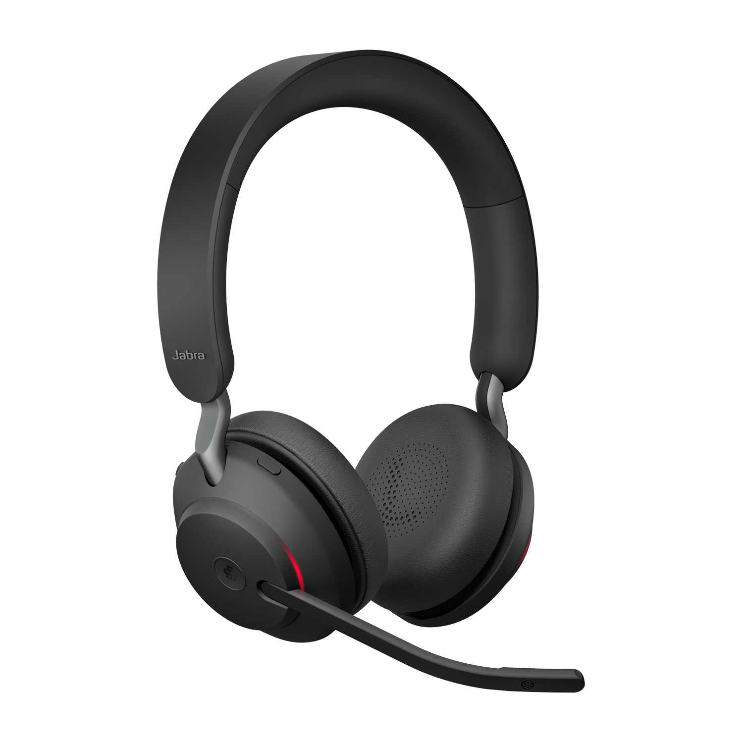 Jabra Evolve2 65 Stereo MS + Laadstation USB-A Zwart