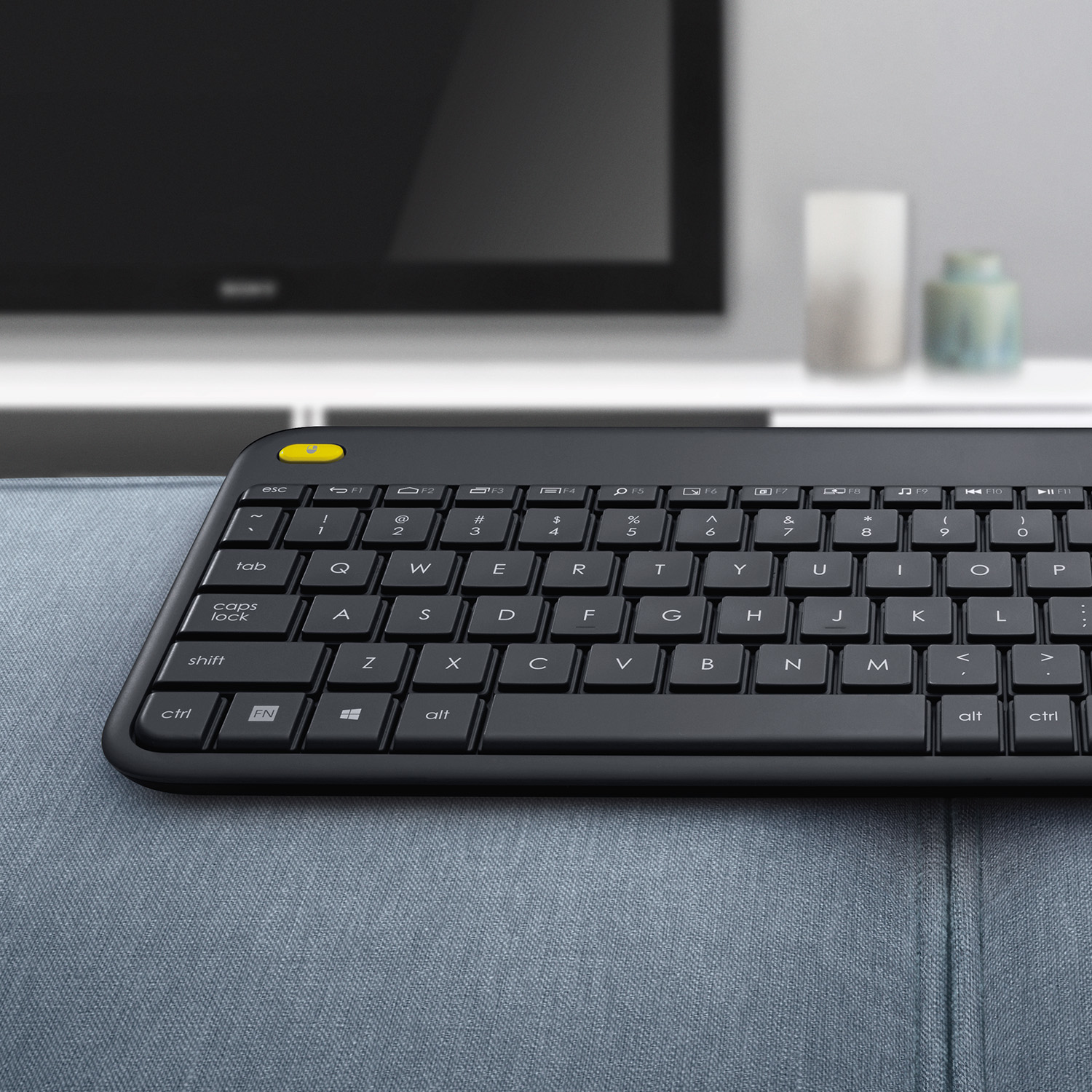 Logitech wireless touch keyboard k400 bl