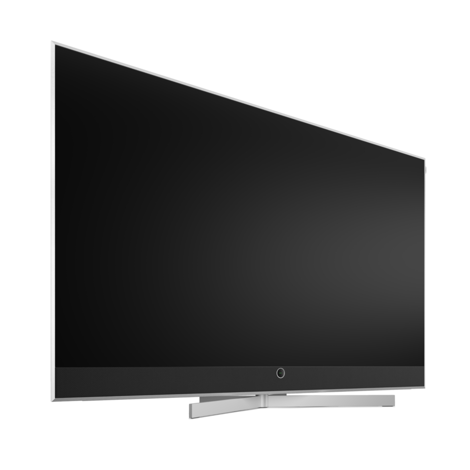 OLED TV LOEWE stellar 77 dr+ zwart aluminium/mat aluminium + muurbeugel