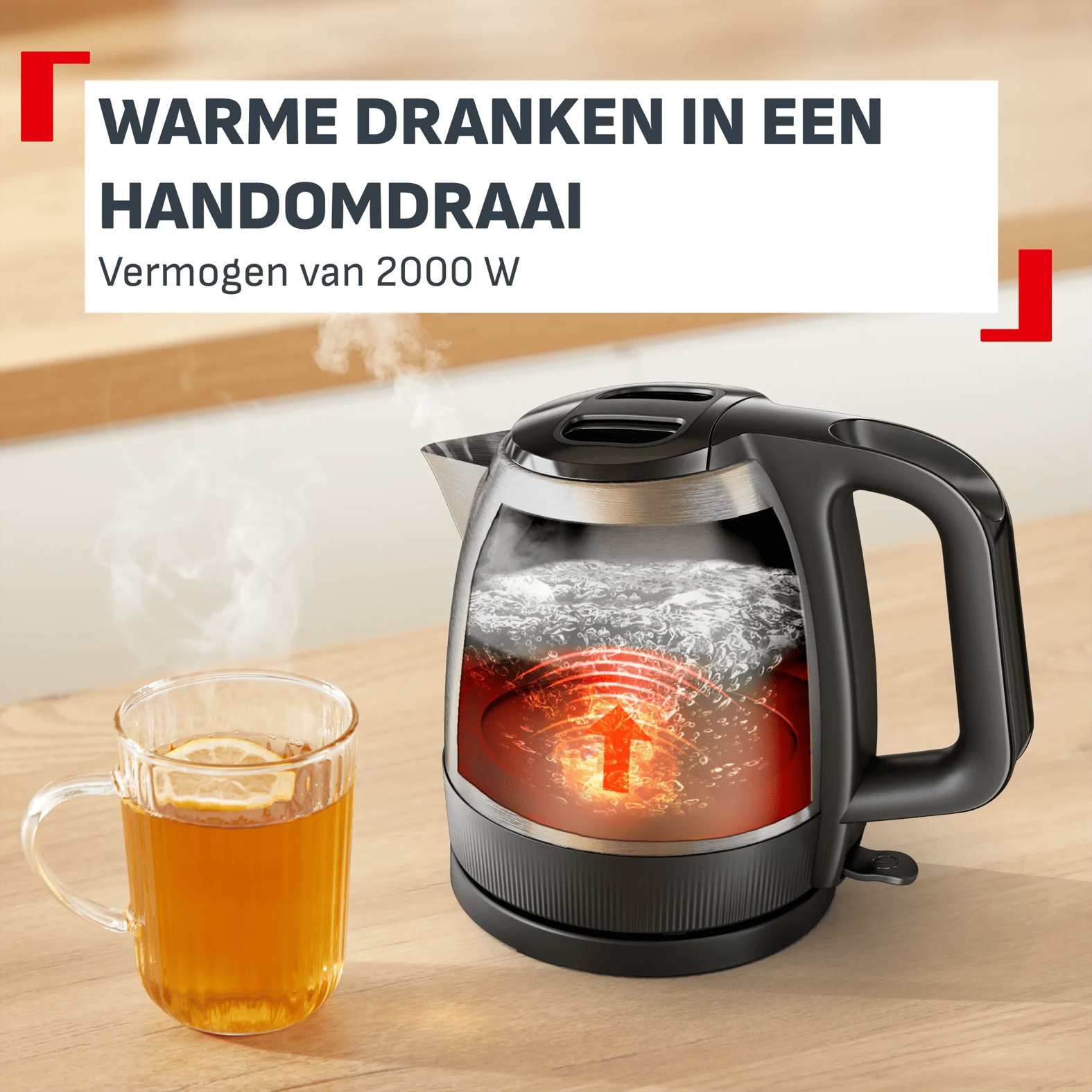 Waterkoker TEFAL KI1E0DE0 Express / 1.2L / inox