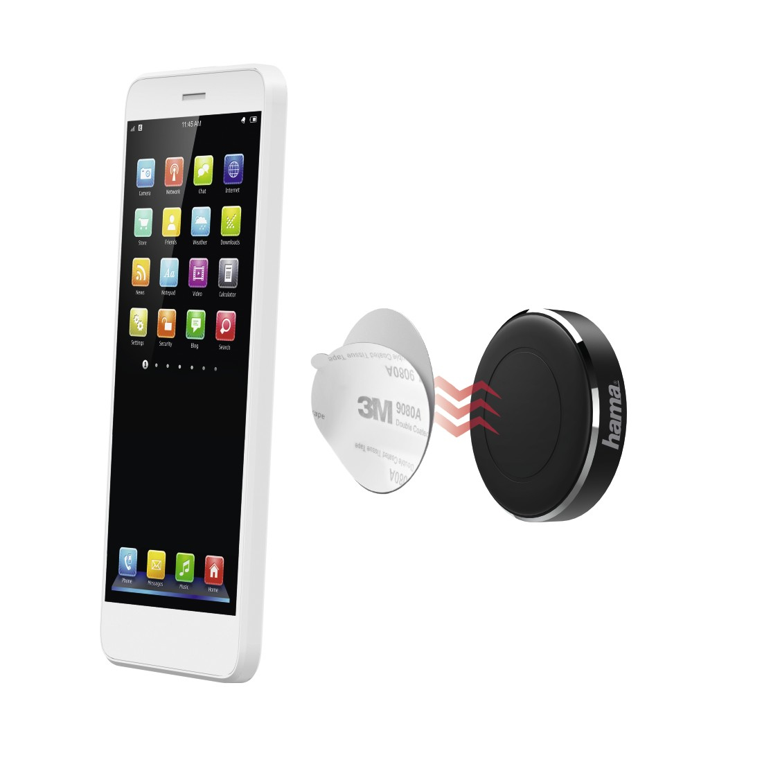Support GPS/GSM Hama Support universel pour smartphone Magne