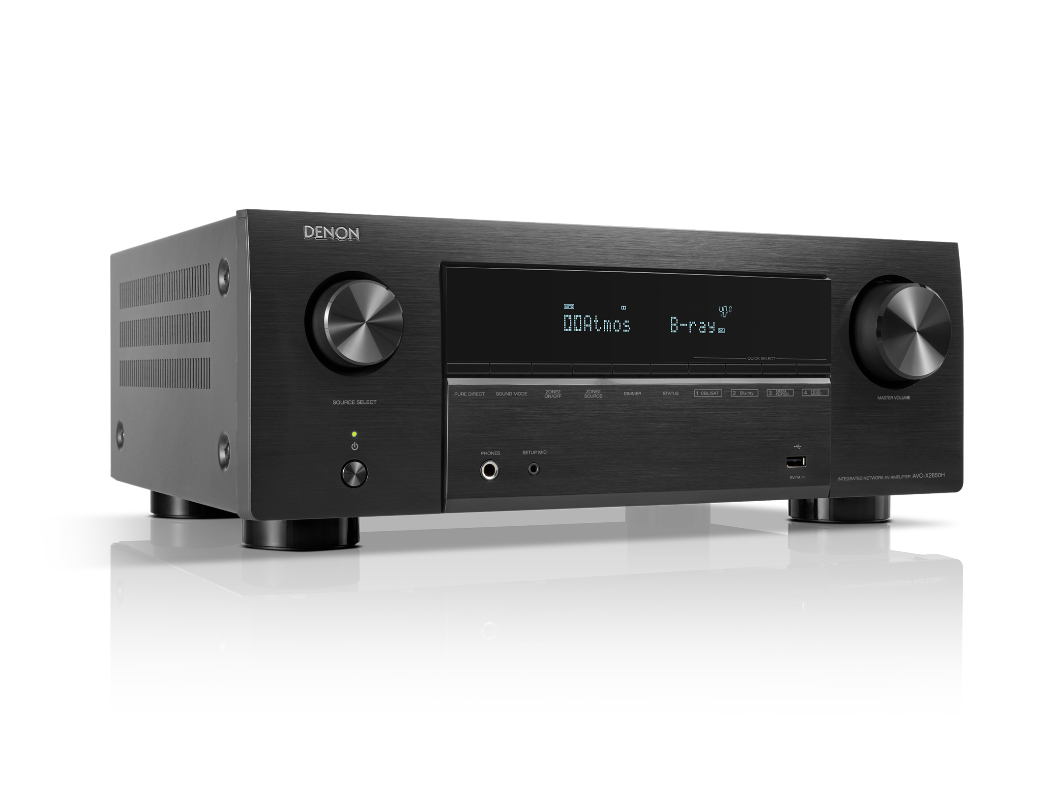 Denon AVC-X2850H 95 W 7.2 kanalen Surround 3D Zwart