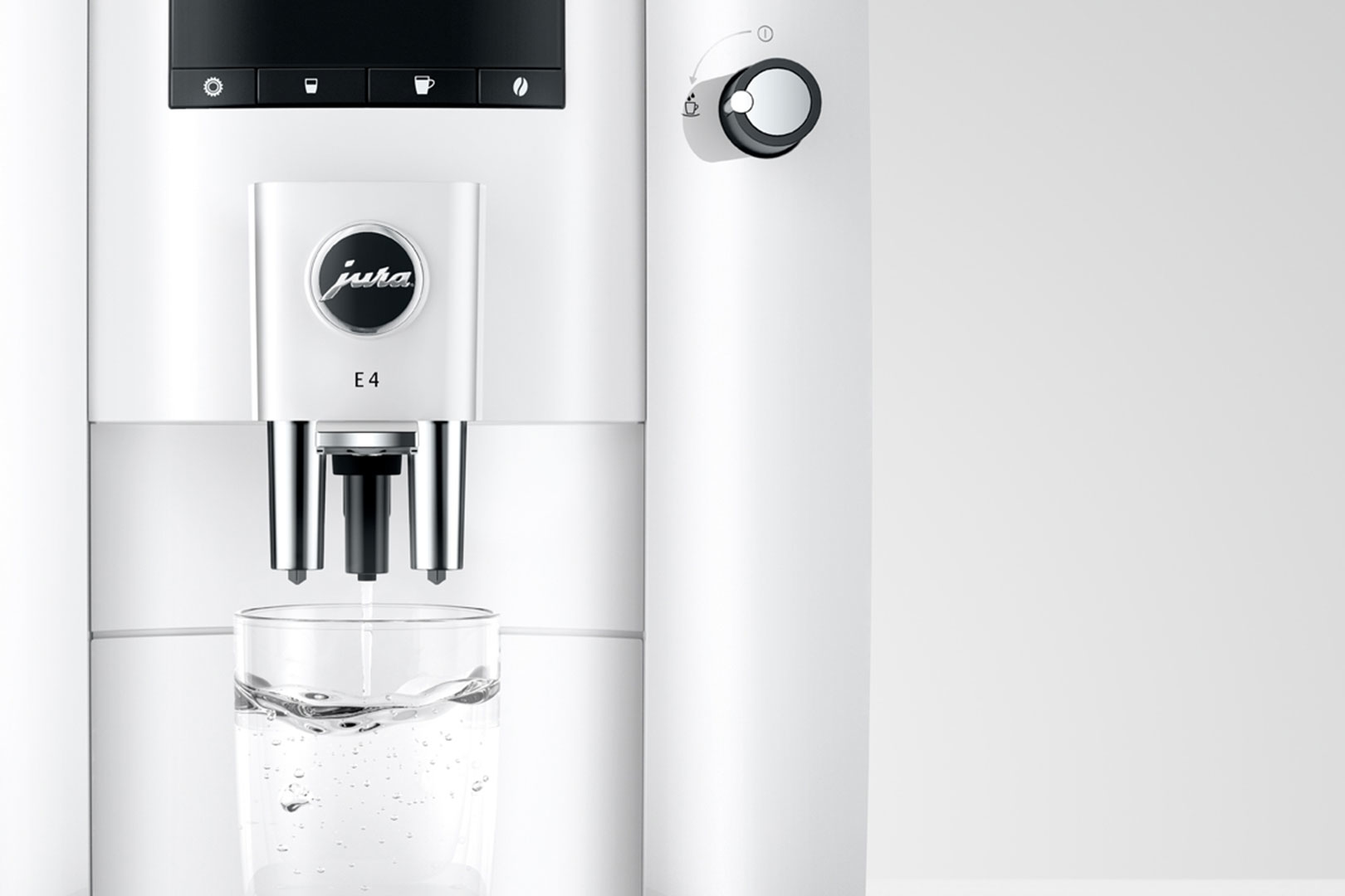 JURA E4 piano white EA