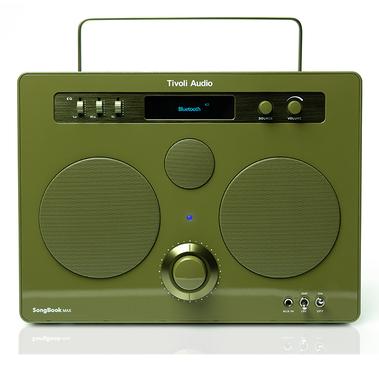 Bluetooth speaker TIVOLI SongBook Max groen