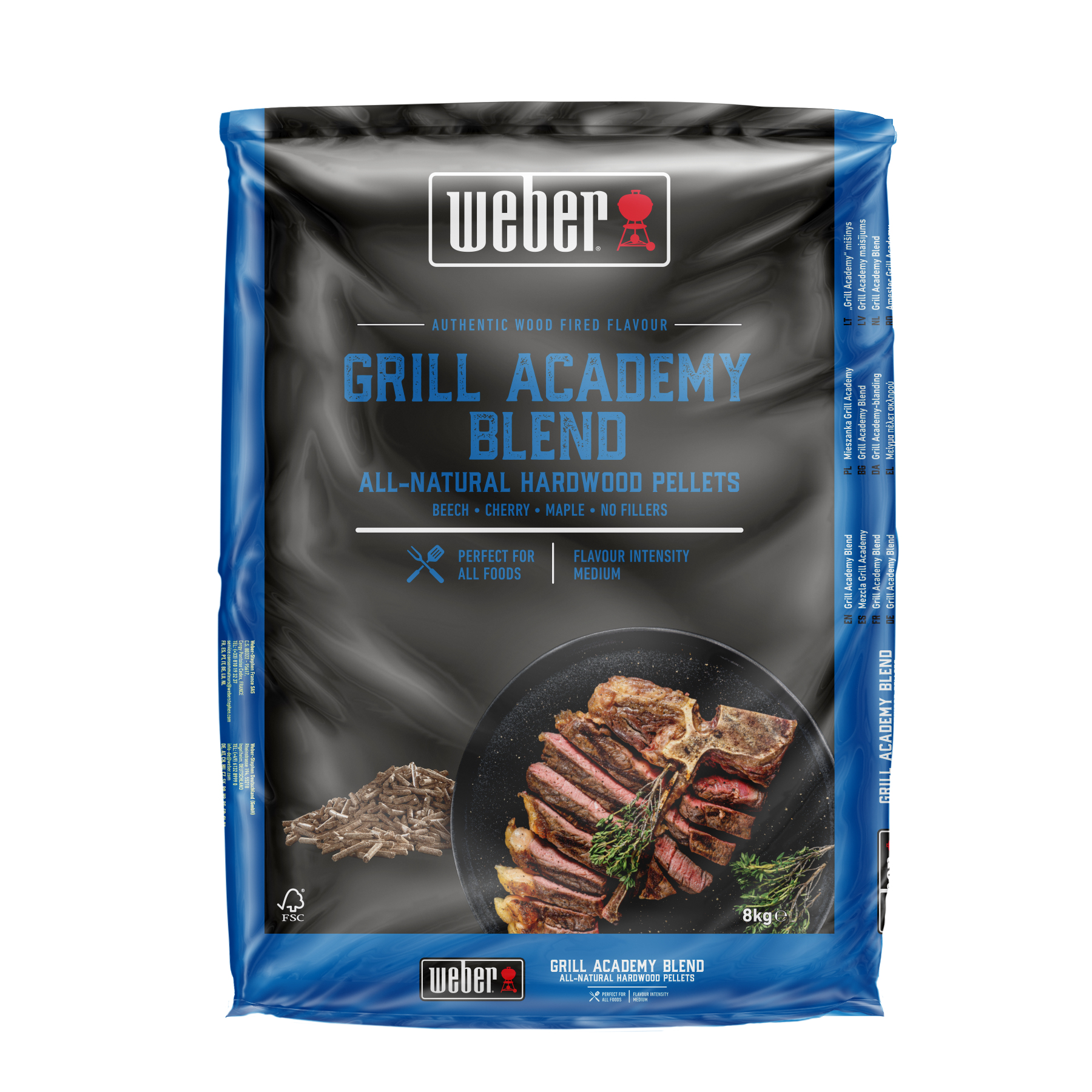 Pellets WEBER 3401051 Grill Academy Blend / 8KG