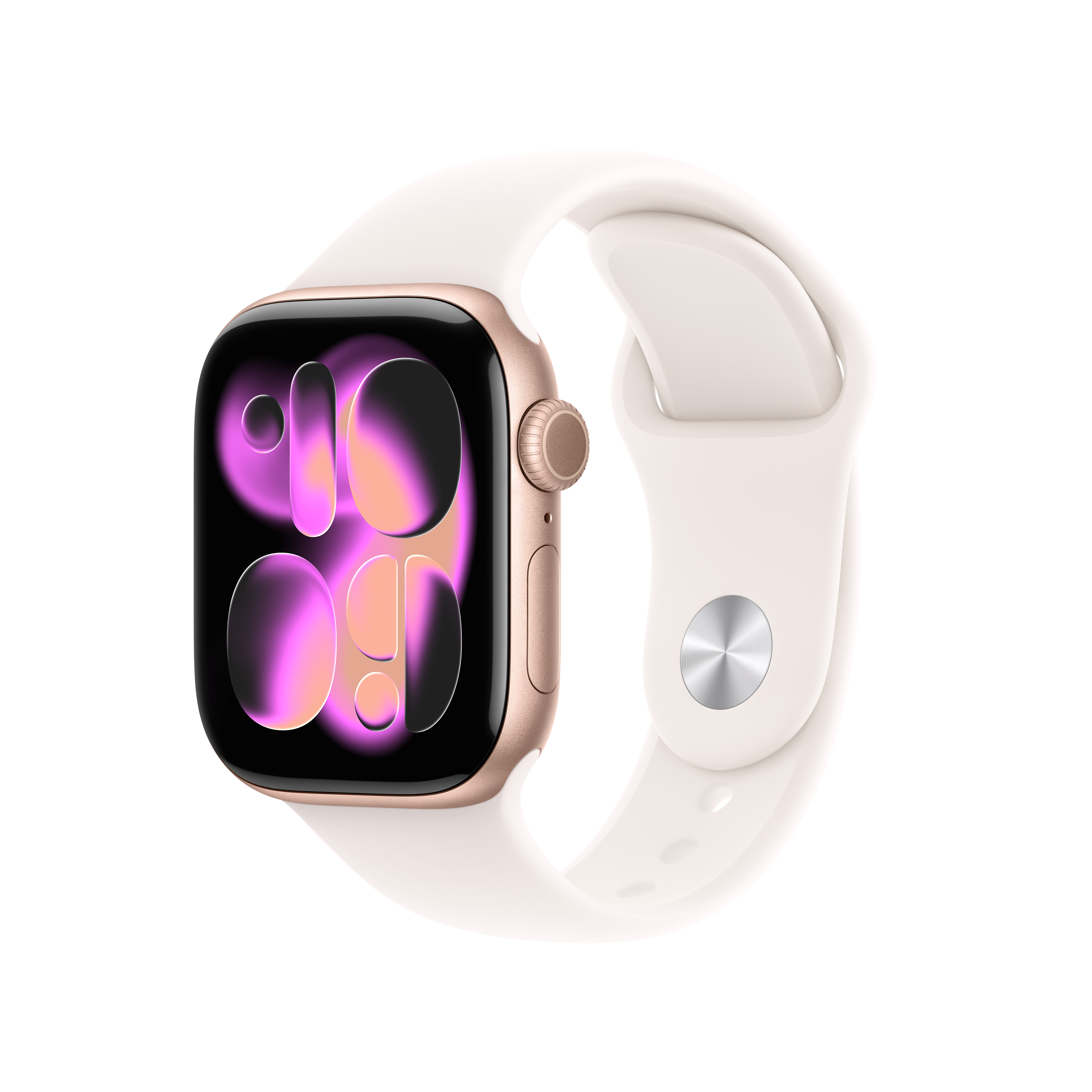 Smartwatch Apple Watch 11 42MM - Gold Alu Case - Light Blush Sport Band - S/M
