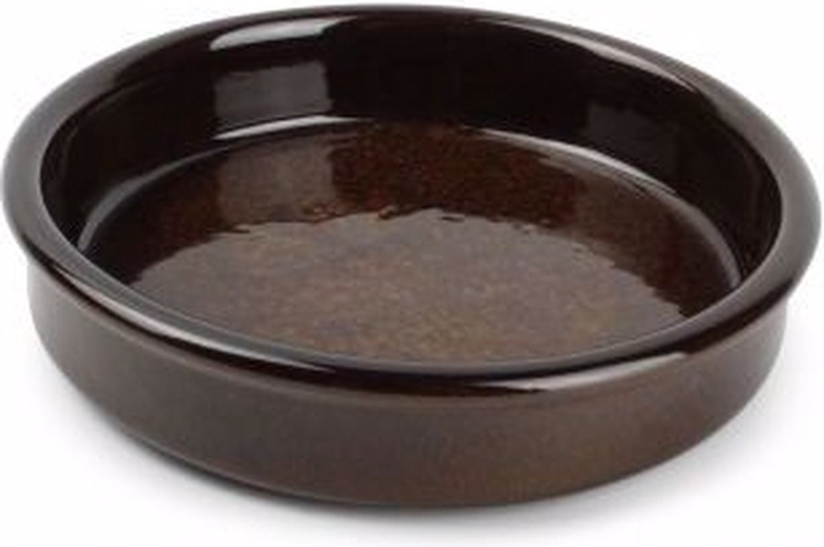Ovenschaal BonBistro 611641 Forno 14x3cm bruin