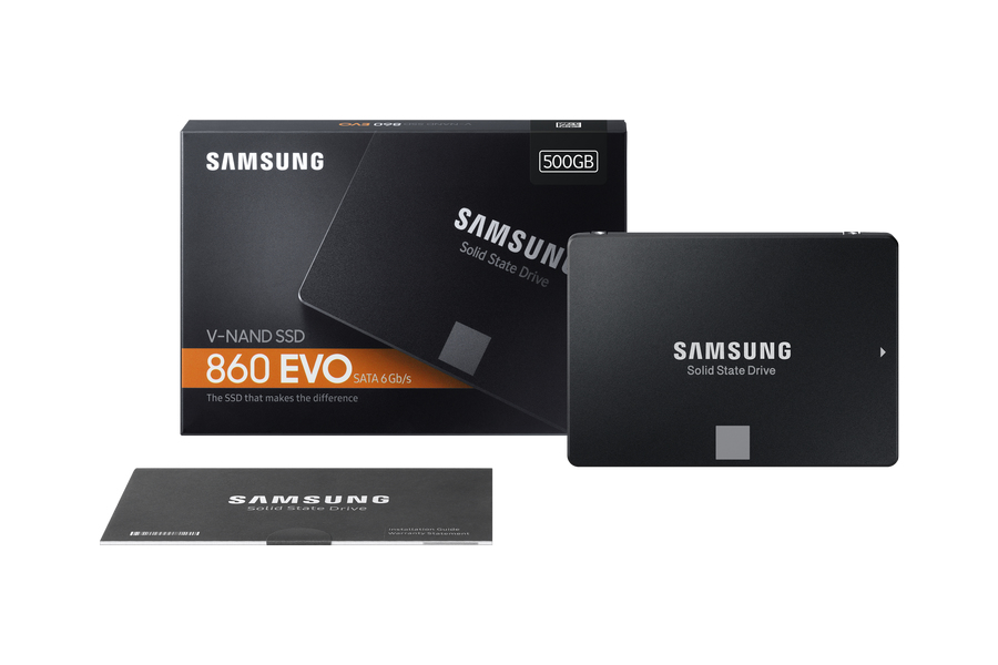 SSD Intern Samsung SSD 860 EVO 500GB 2,5" MZ-76E500B/EU