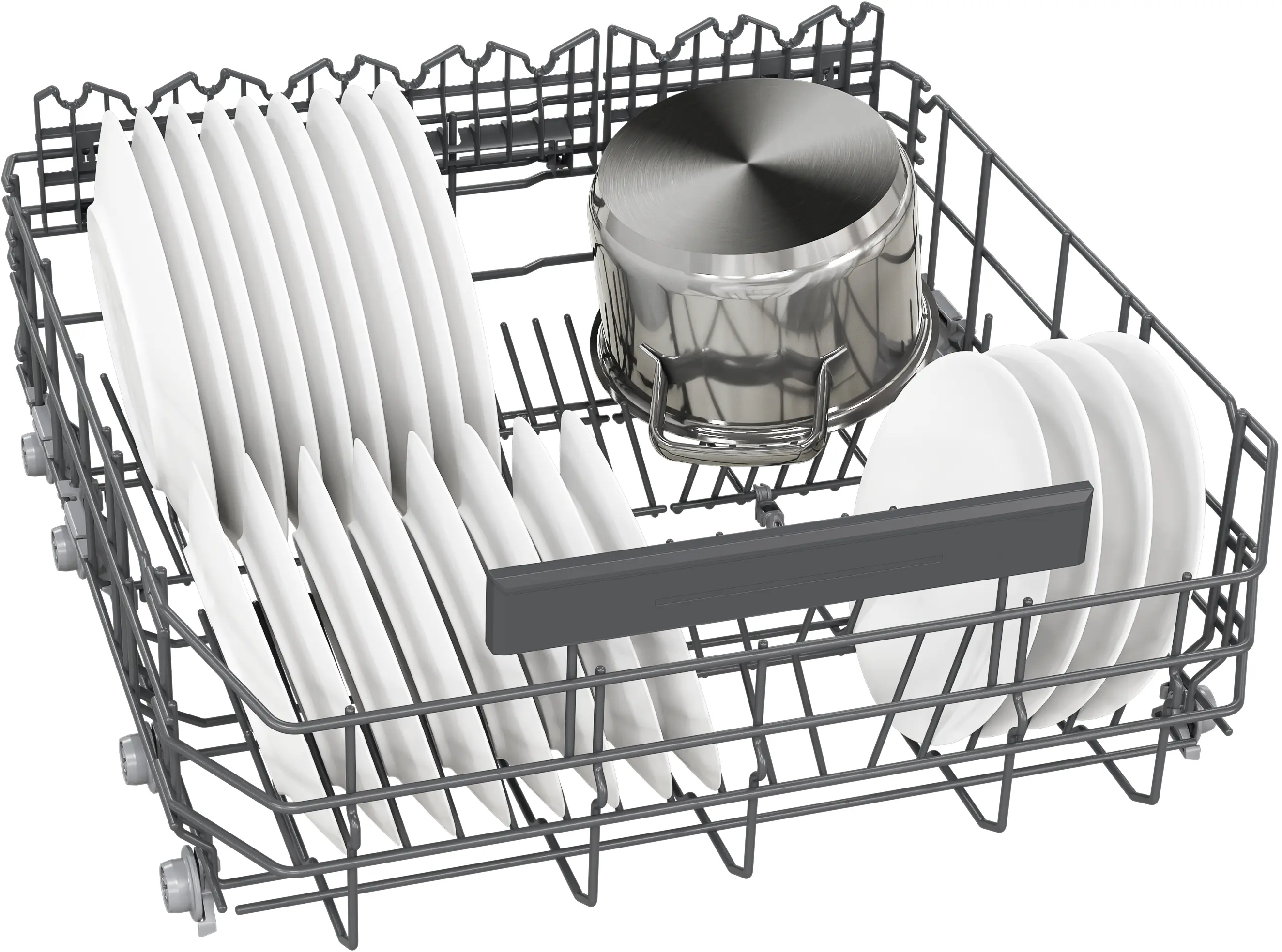 Vaatwasser BI SIEMENS SN53ES25CE iQ300 ExtraKlasse / A / HI /  42dB / besteklade / geborsteld staal