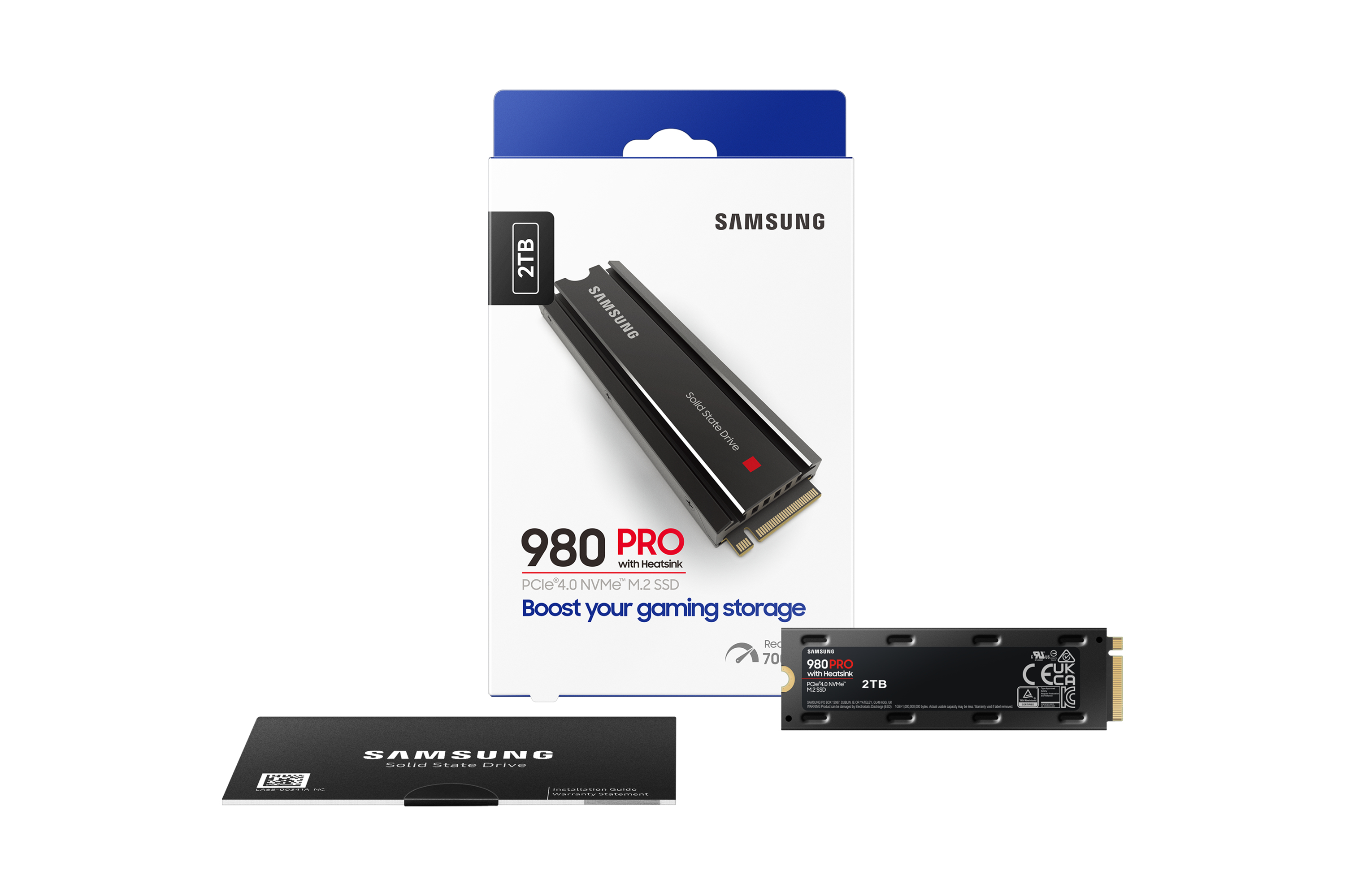Samsung ssd 980 pro heatsink 2 to