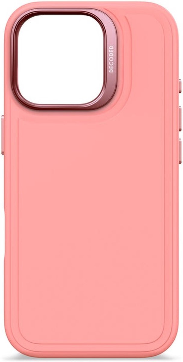 Decoded Silicone Stacks Backcover Apple iPhone 16 Pro Bubble Gum