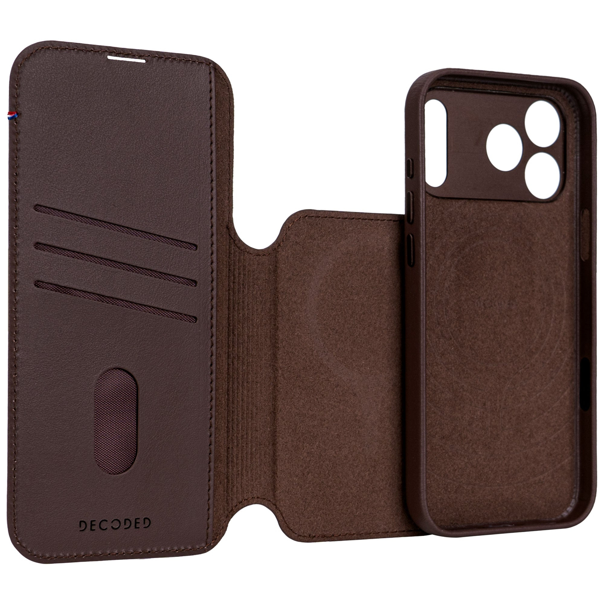 Decoded Leather Detachable Wallet Apple iPhone 18 Pro / 17 Pro Chocolate Brown