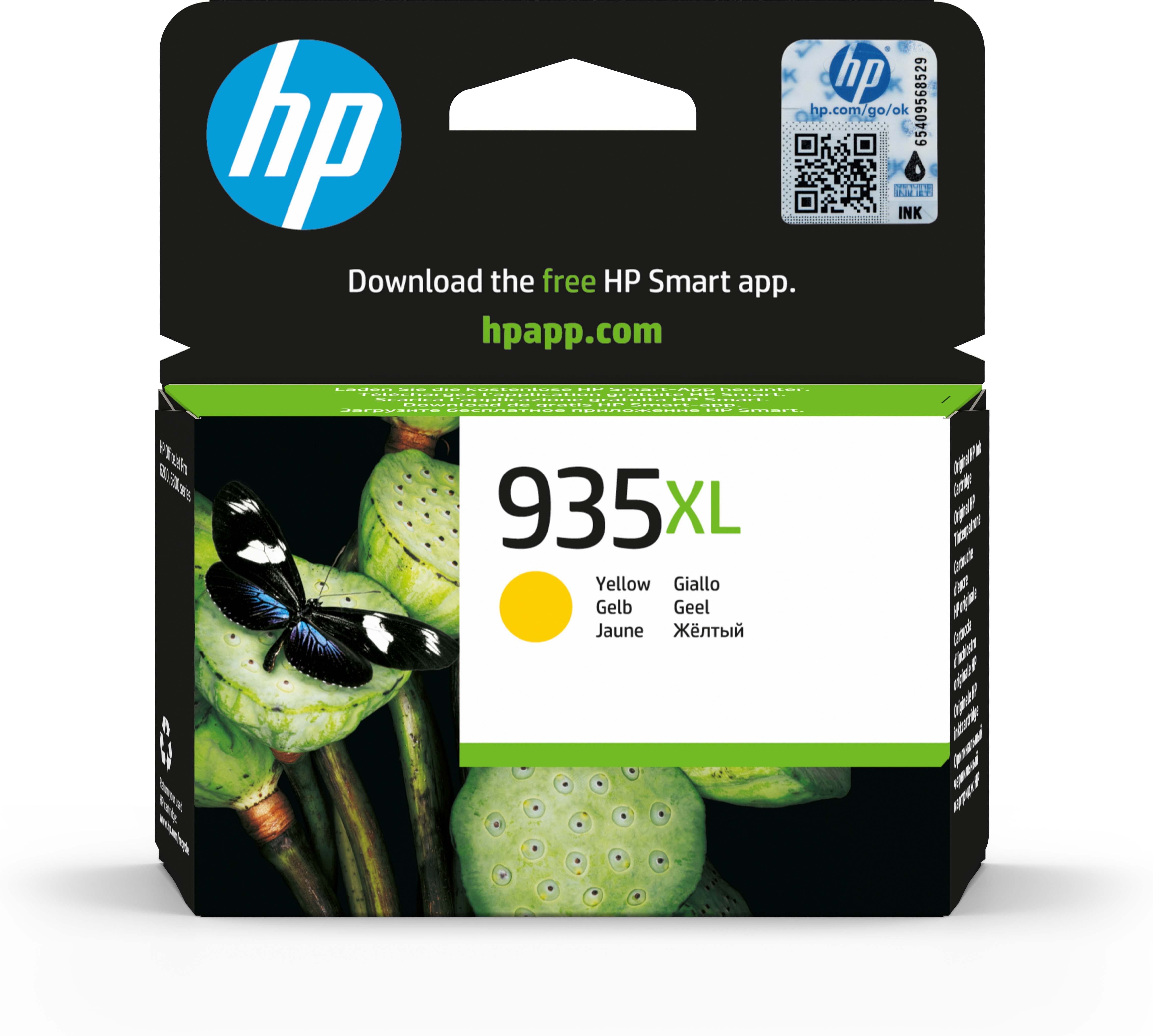 HP 935xl cartouche d'encre  c2p26ae yel