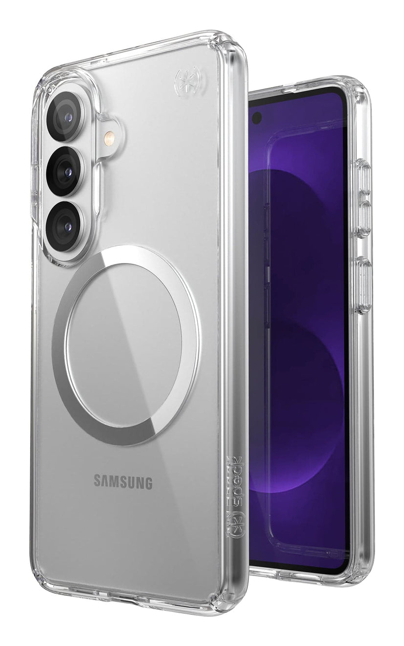Speck Presidio2 Clear + Magnet Samsung Galaxy S26 - with Microban