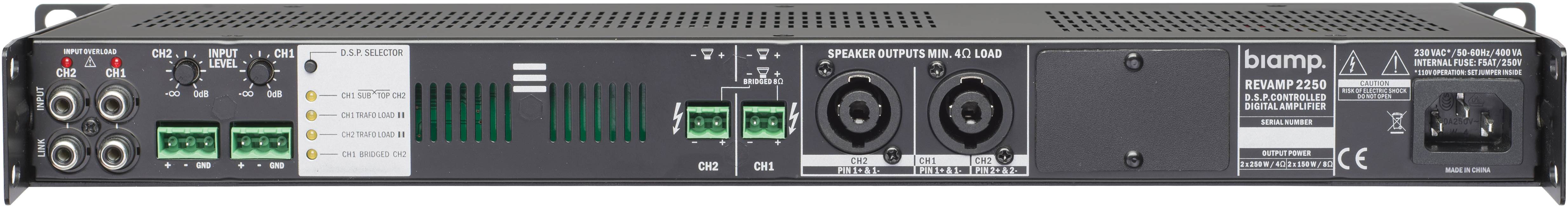 Versterker BIAMP Commercial REVAMP2250