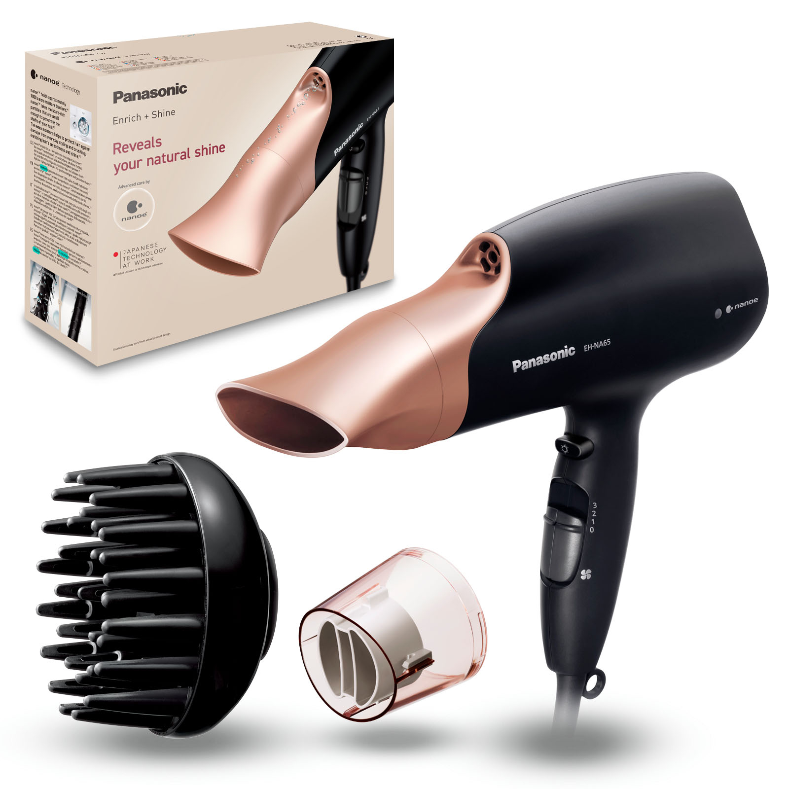 Panasonic seche-cheveux EH-NA65CN825