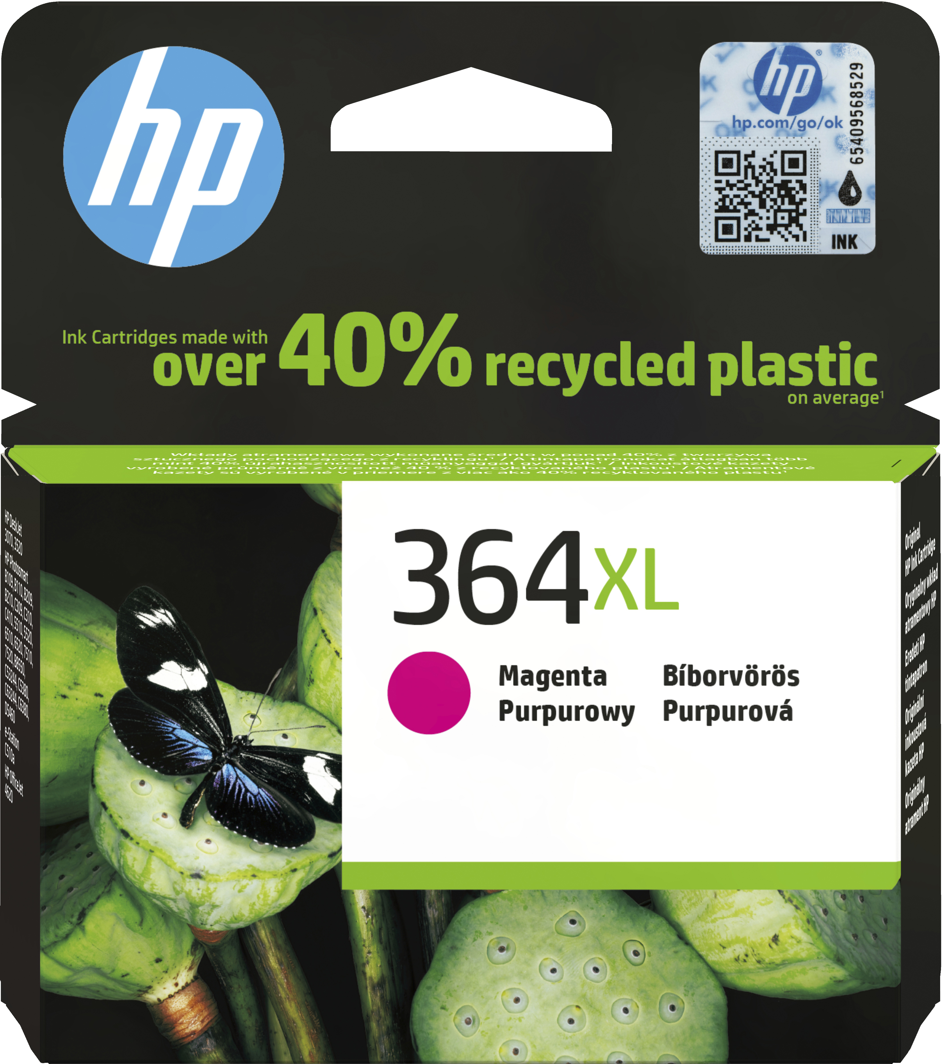 Inktpatroon HP 364 xl (CB324EE) 750 pagina's magenta