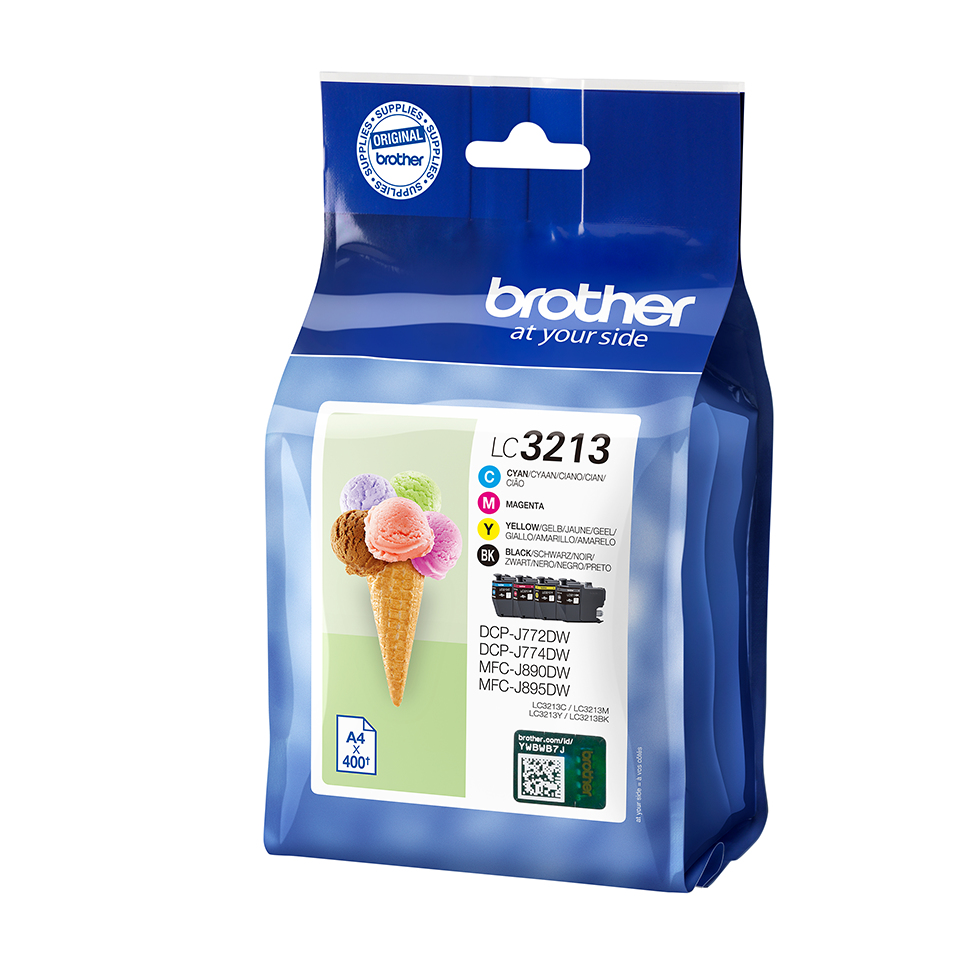 Inktpatroon BROTHER LC-3213VAL Value Blister CMYK