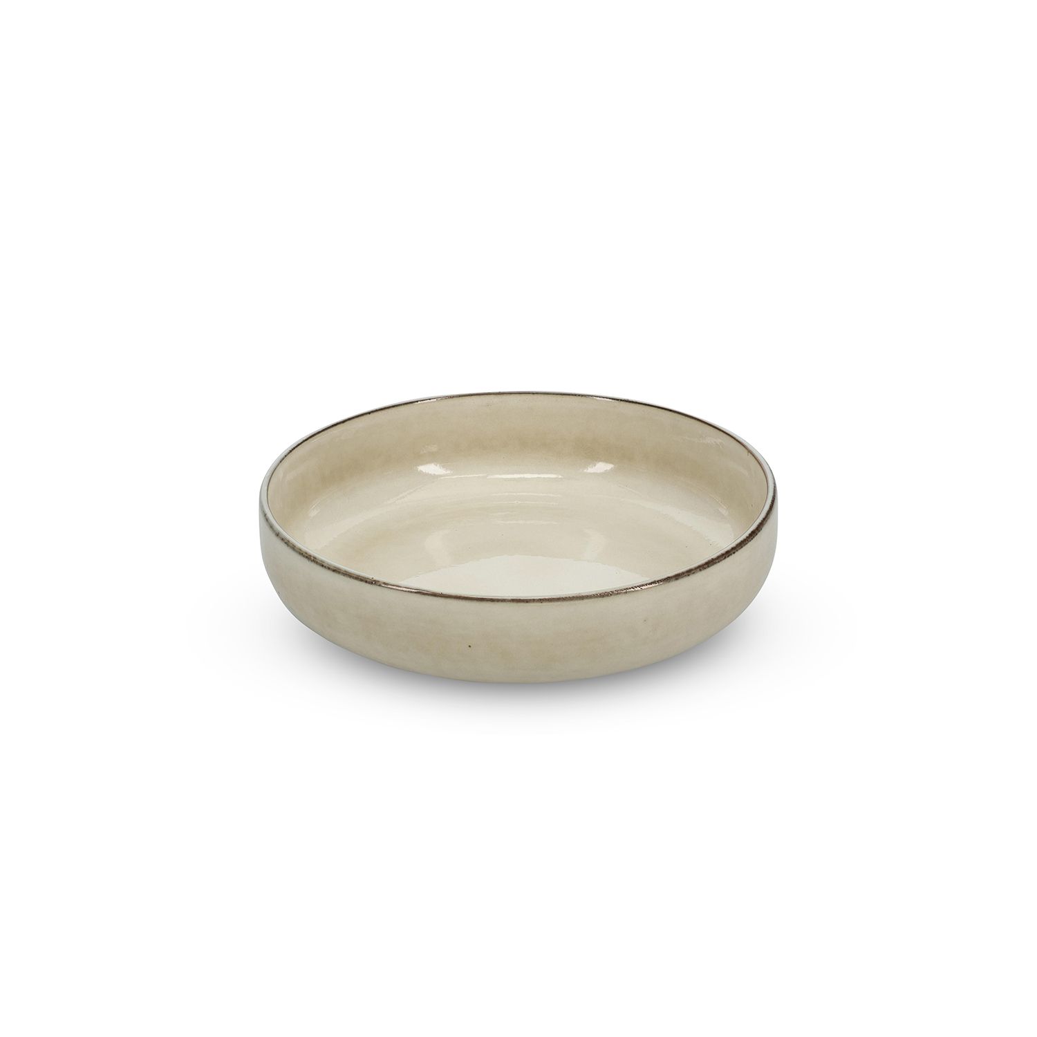 Diep bord S&P 850690 Meridian / 22xH6cm / ivoor