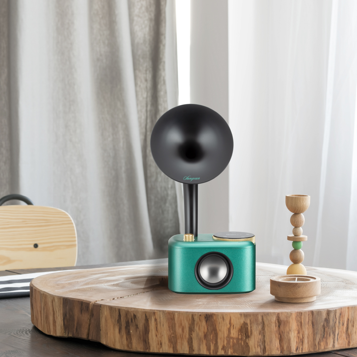 DAB+ radio SANGEAN CP-100D ocean/zwart