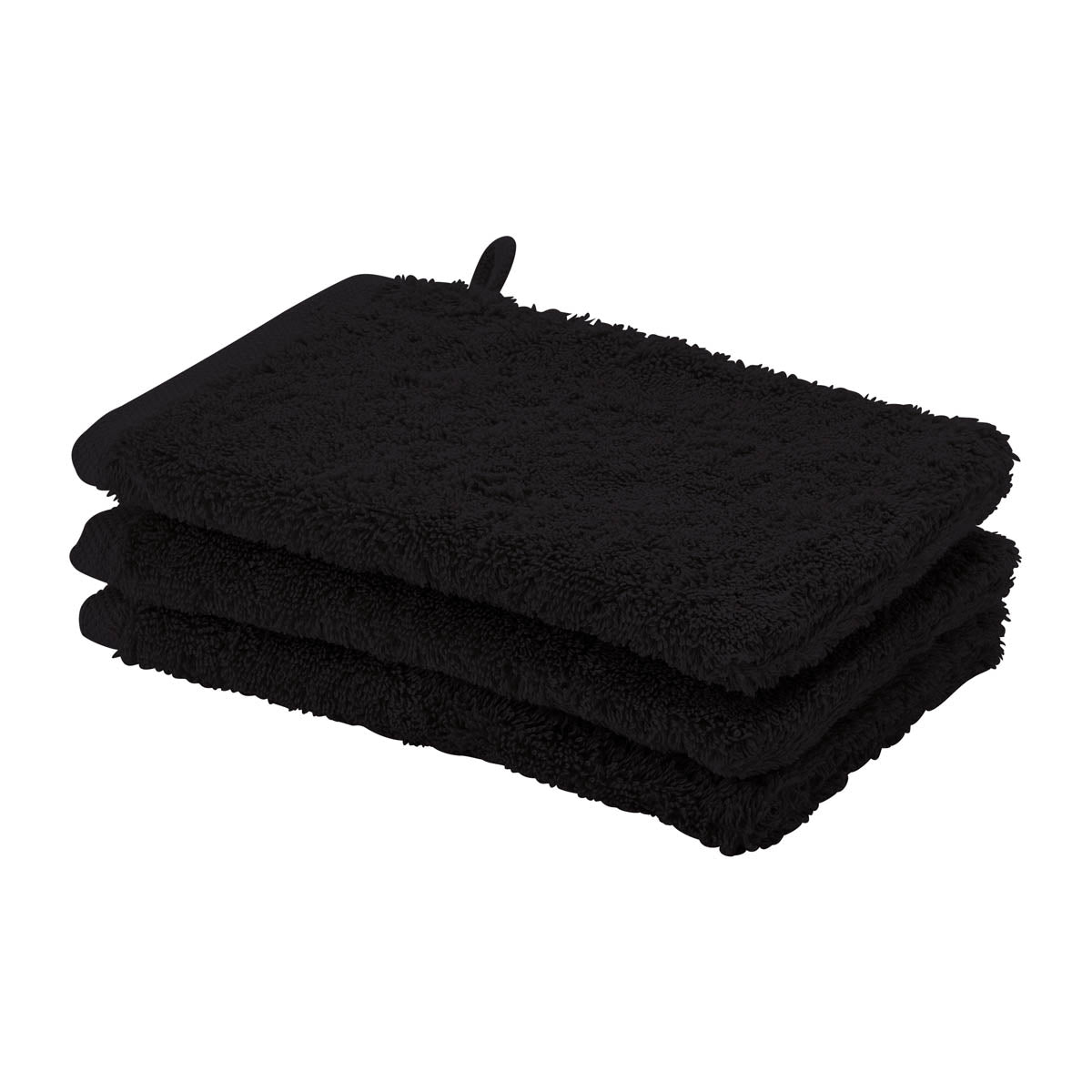 Washandje Aquanova LONTWW-09 London 16x22 Black
