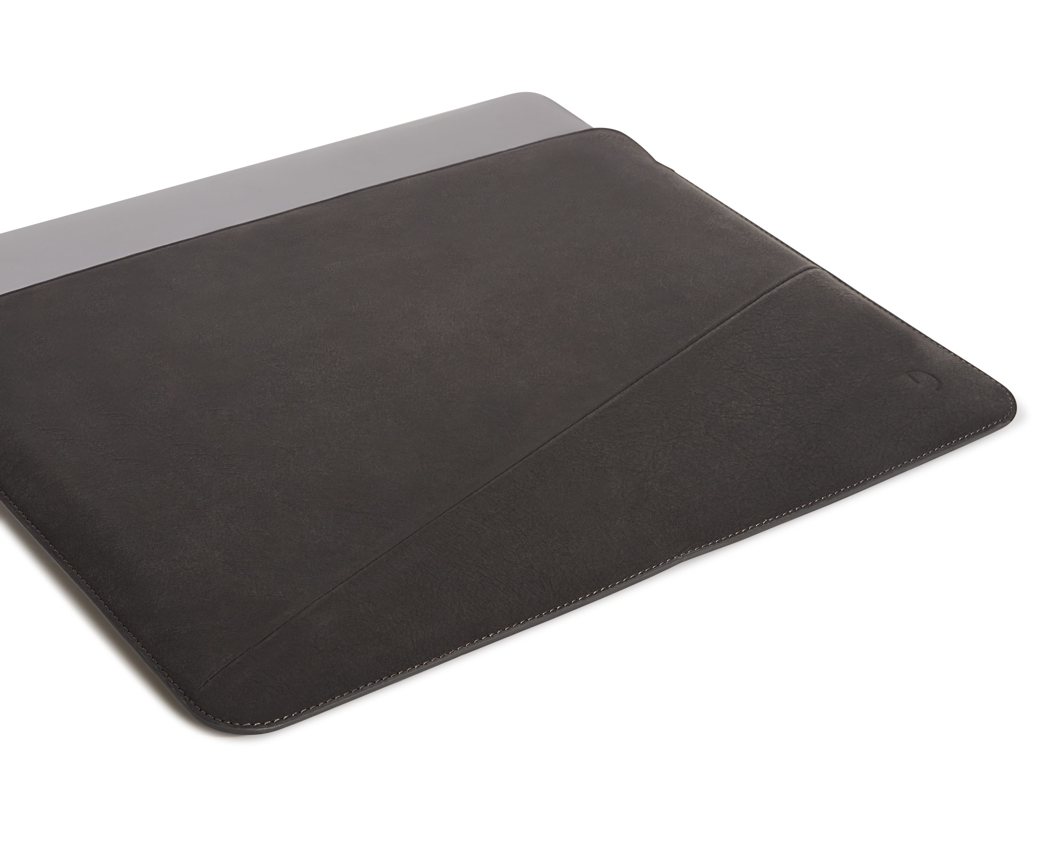 Decoded Leather Frame Sleeve for Macbook 13 inch antracite