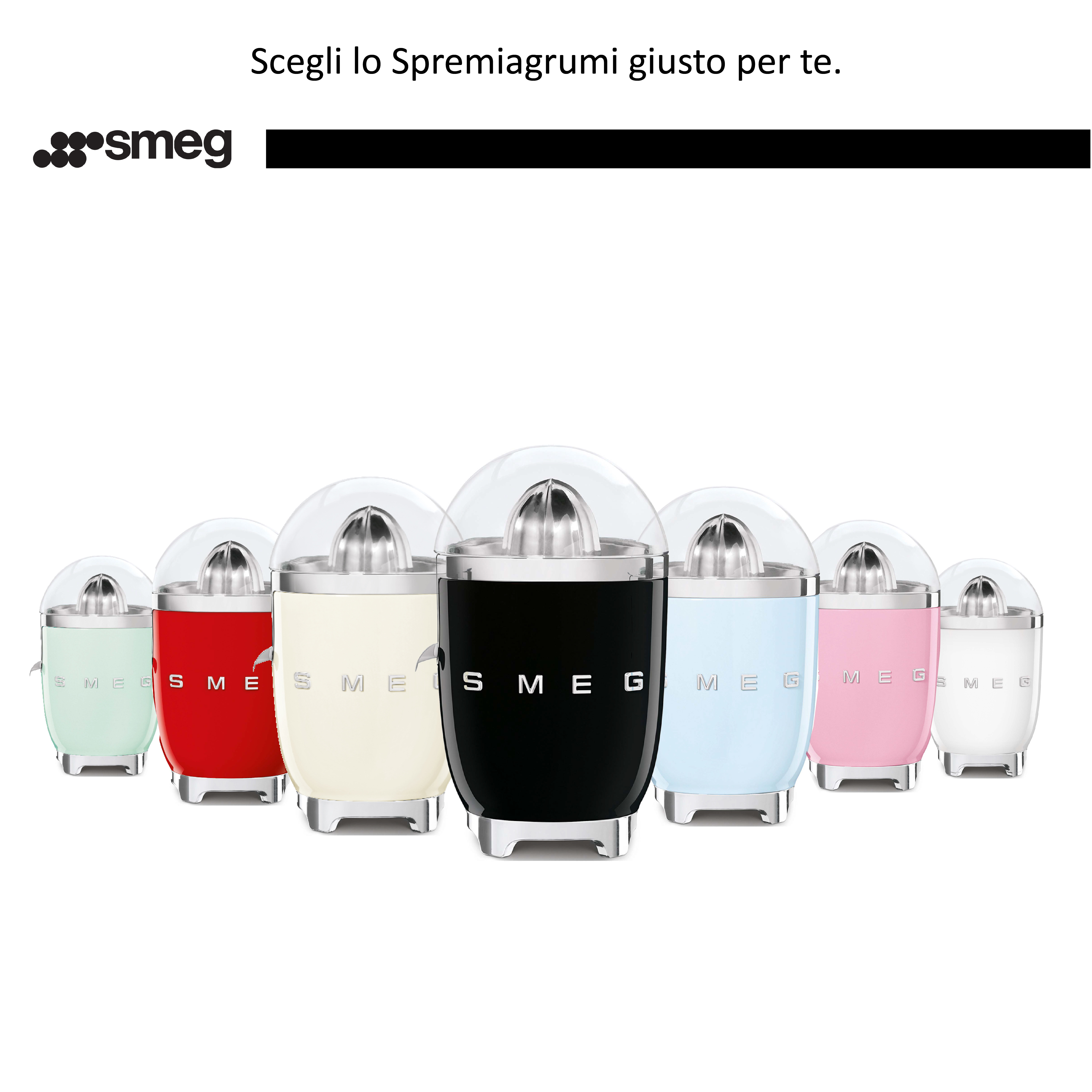 Smeg presse-agrumes blanc CJF11WHEU