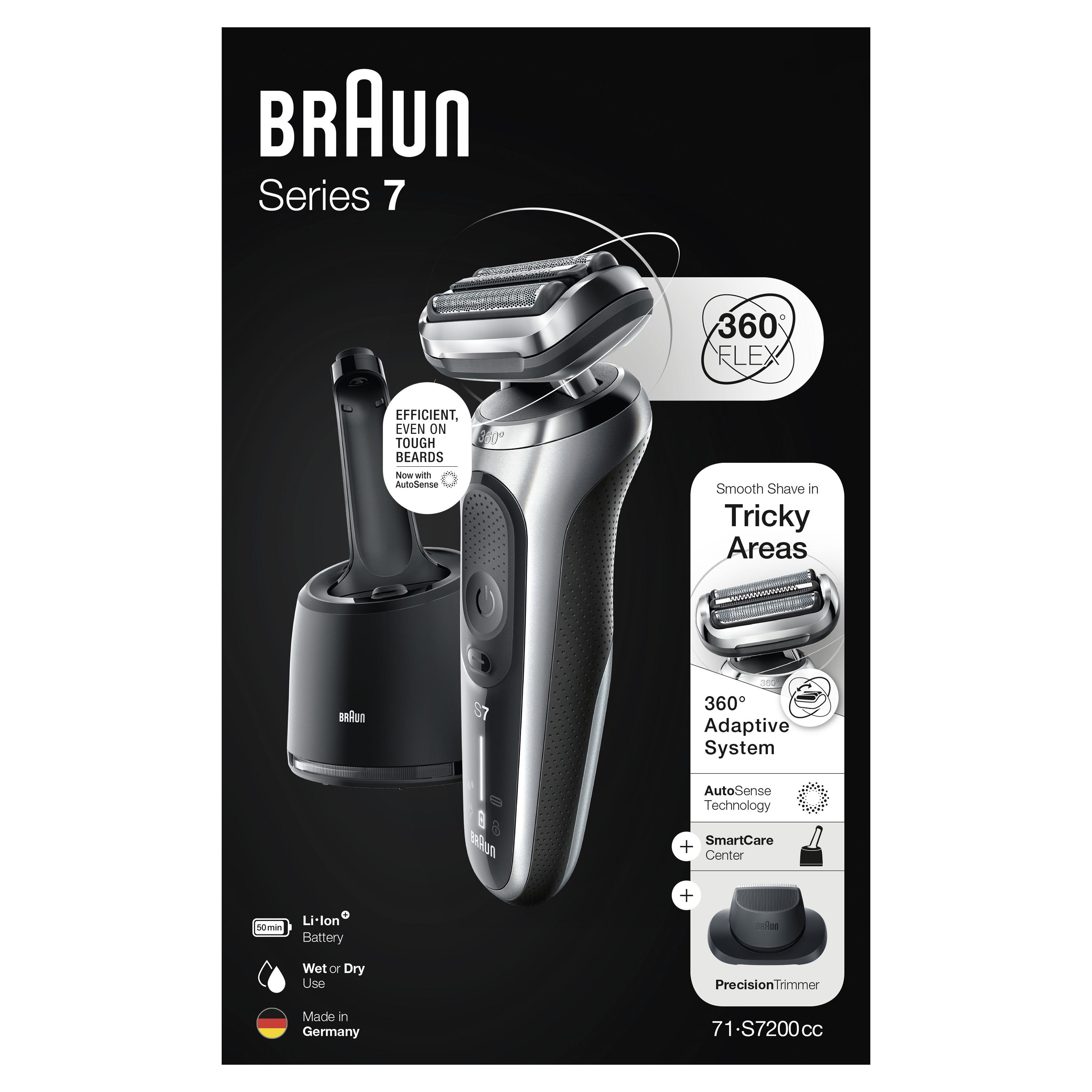 Rasoir pour homme BRAUN 71-S7200cc Series 7