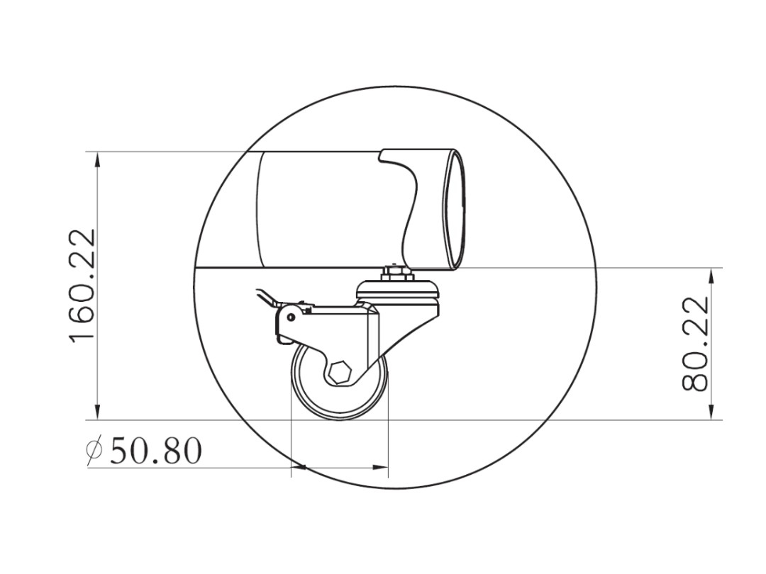 Vloerstatief MULTIBRACKETS MB732319 M Public 150 vloerstand