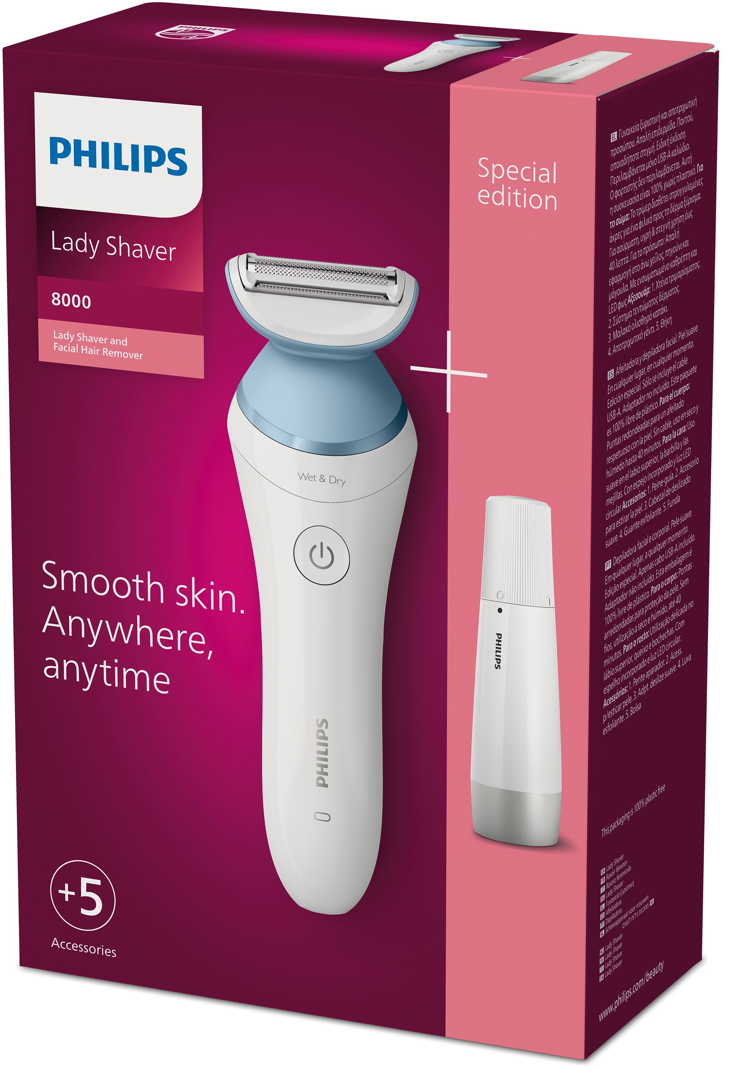 Ladyshave PHILIPS BRL166/91 Series8000