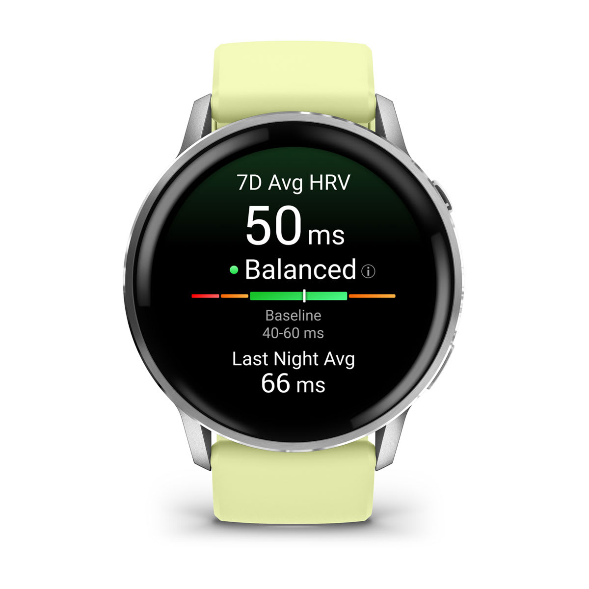 Smartwatch GARMIN VENU 4 45MM SILVER + CITRON