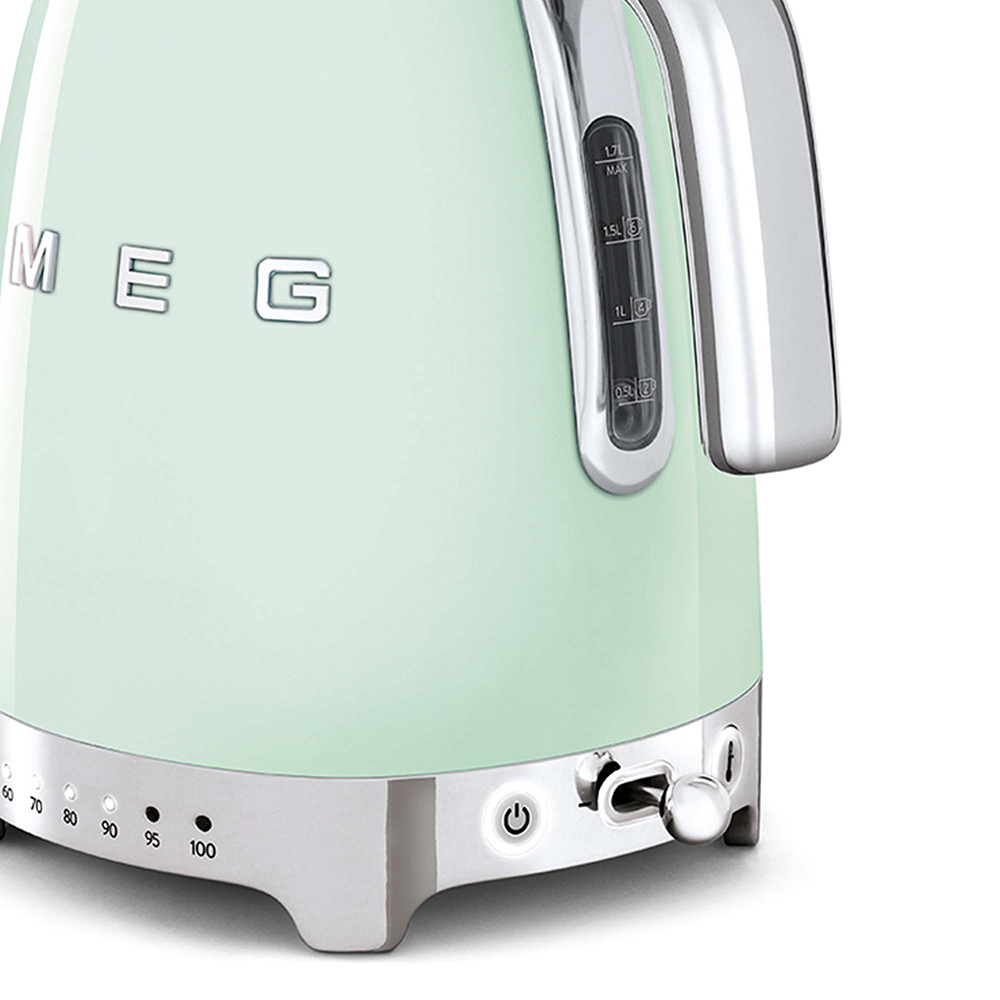 Smeg bouilloire 1,7 vert d'eau KLF04PGEU