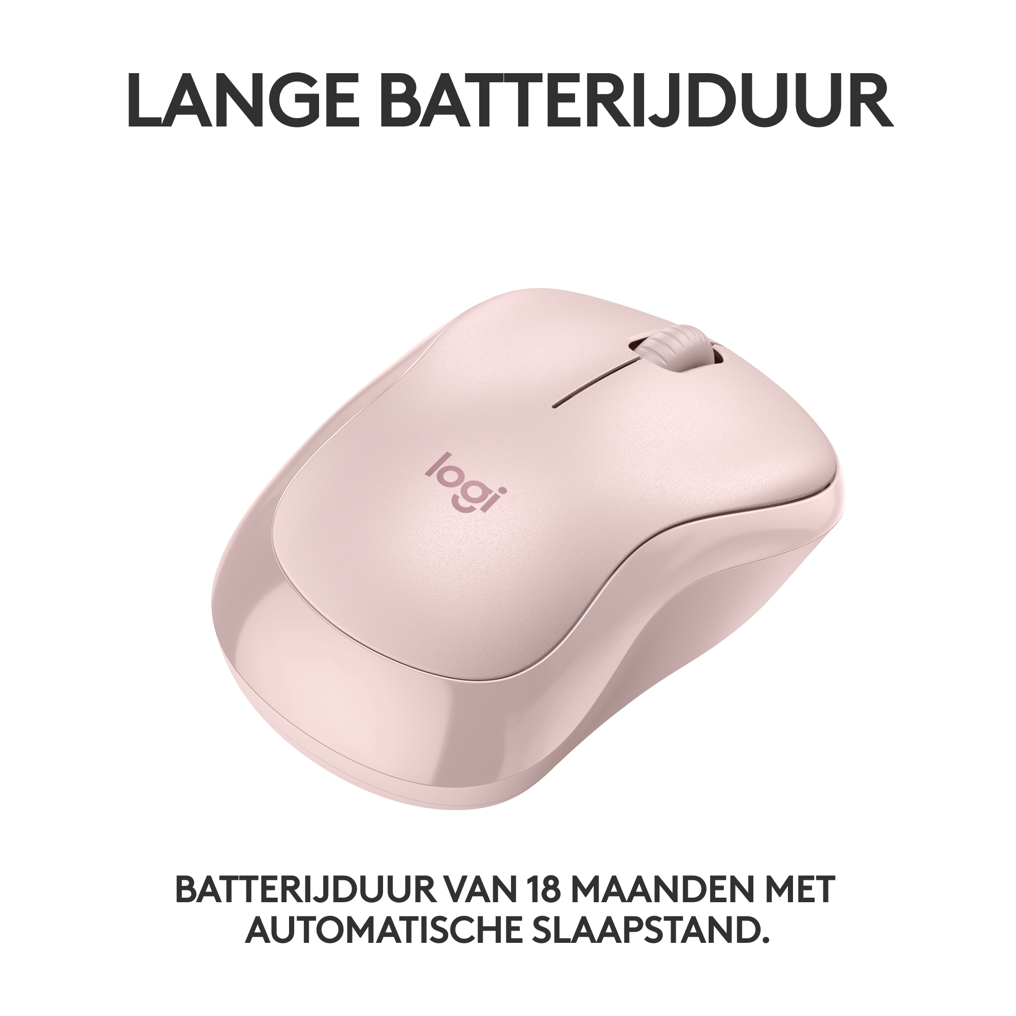 Logitech Wireless Mouse M240 Rose