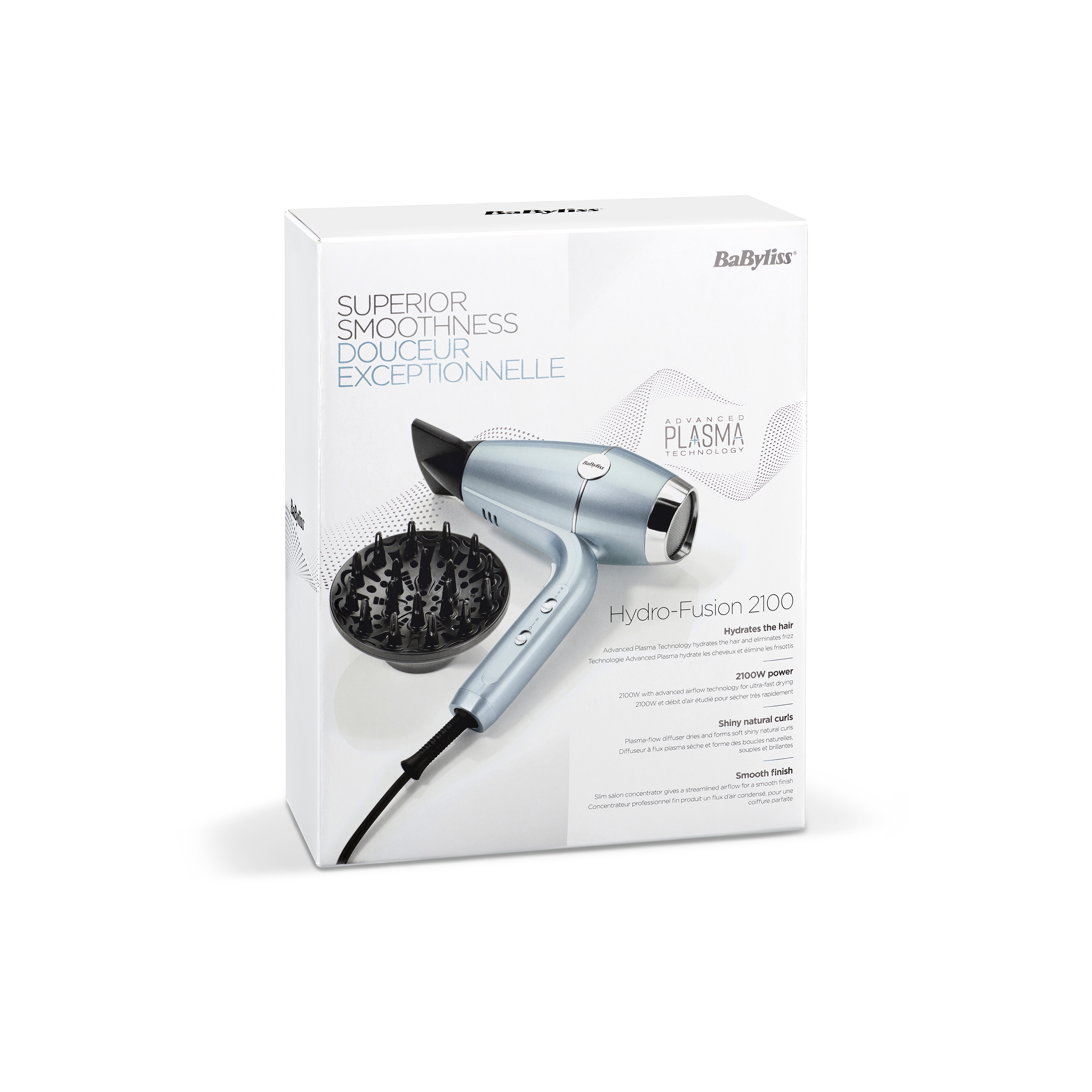 Haardroger BABYLISS D773DE Hydro Fusion