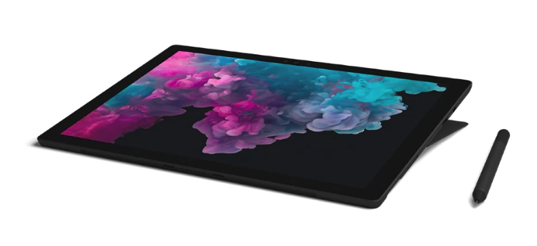 Microsoft Surface Pro 6 Intel® Core™ i7 512 Go 31,2 cm (12.3") 16 Go Wi-Fi 5 (802.11ac) Windows 10 Pro Noir