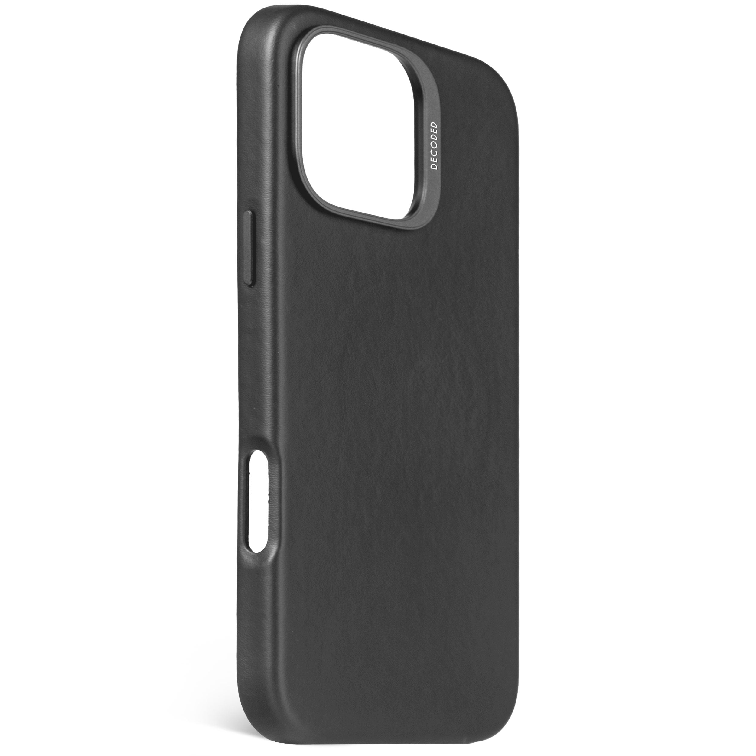 Decoded Leather Backcover Apple iPhone 16 Pro Max Black