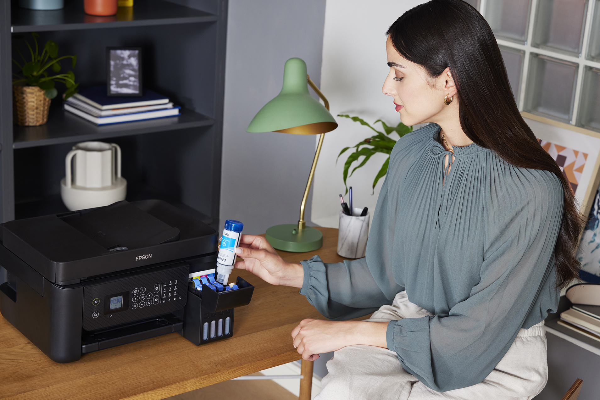 Printer Inkjet Epson Ecotank ET-4800 AIO Adf Kleur A4