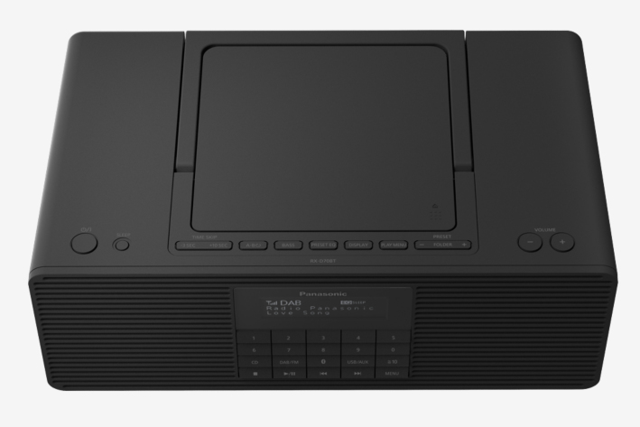 R/CD-speler PANASONIC RX-D70BTEG-K zwart