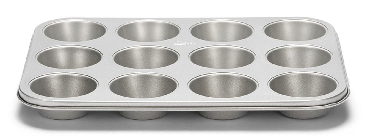 Muffin-bakplaat Patisse 10.PA3634 Silver-top 12-delig