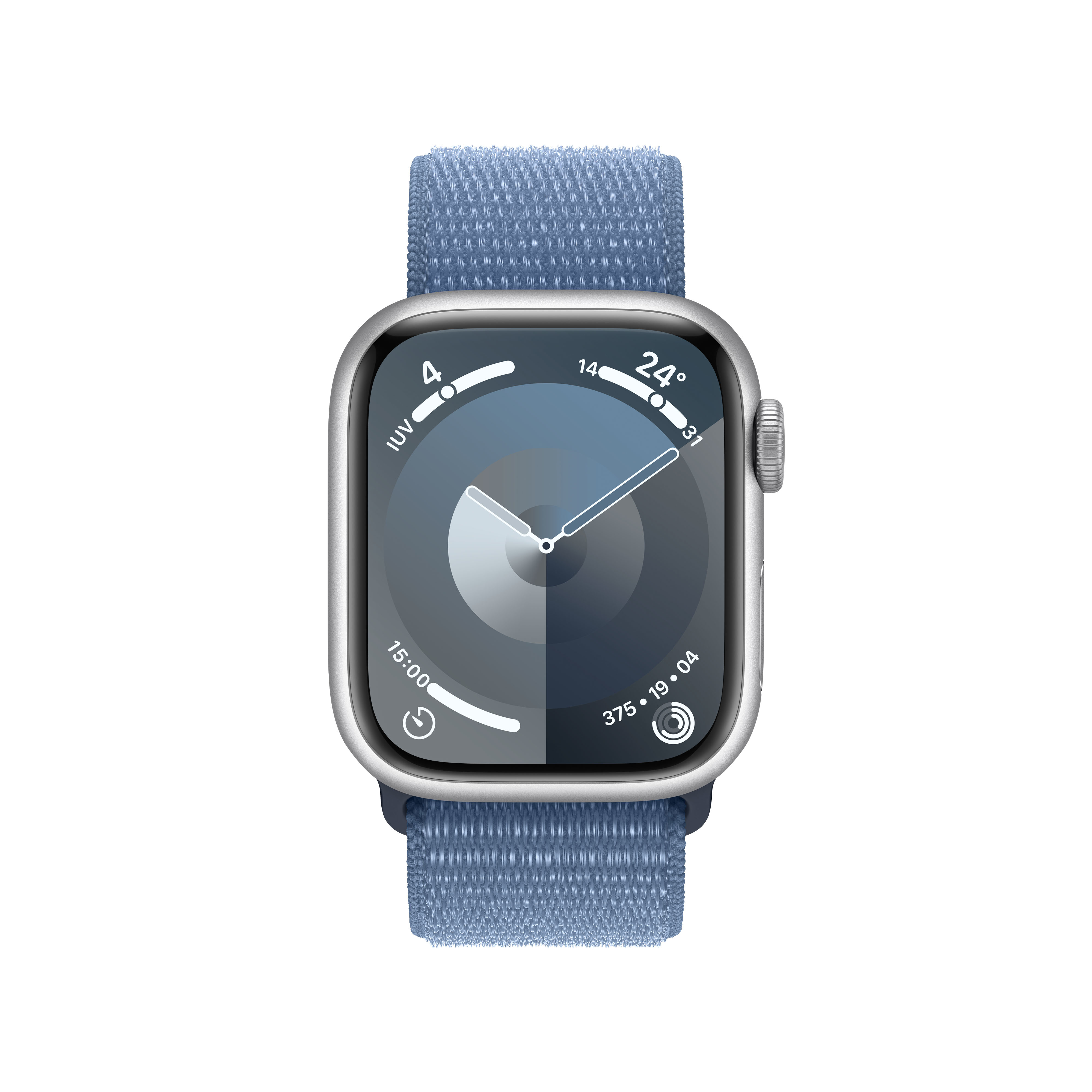 Apple Watch Series 9 41 mm Digitaal 352 x 430 Pixels Touchscreen Zilver Wifi GPS