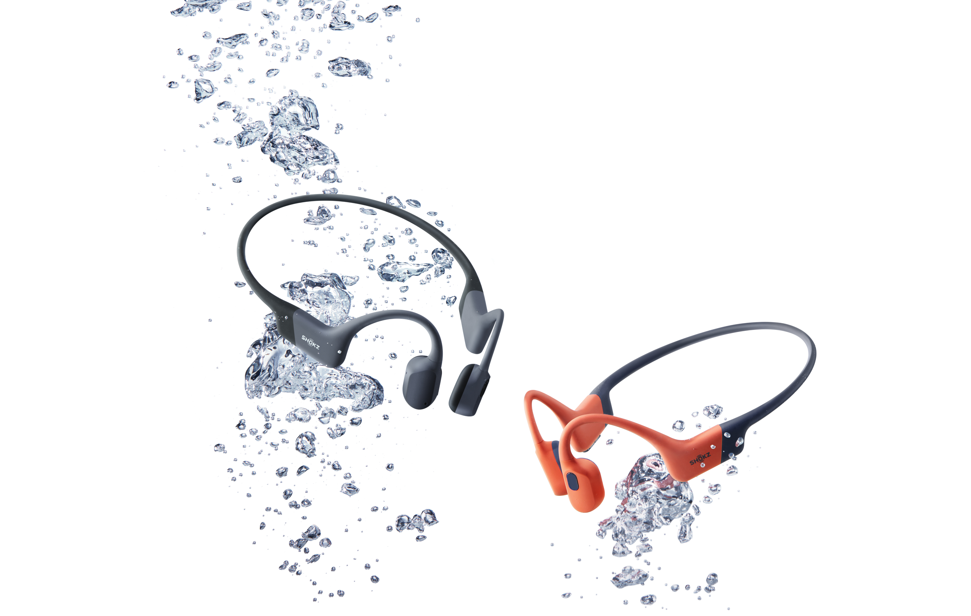 Hoofdtelefoon SHOKZ OpenSwim Pro USB-C grijs