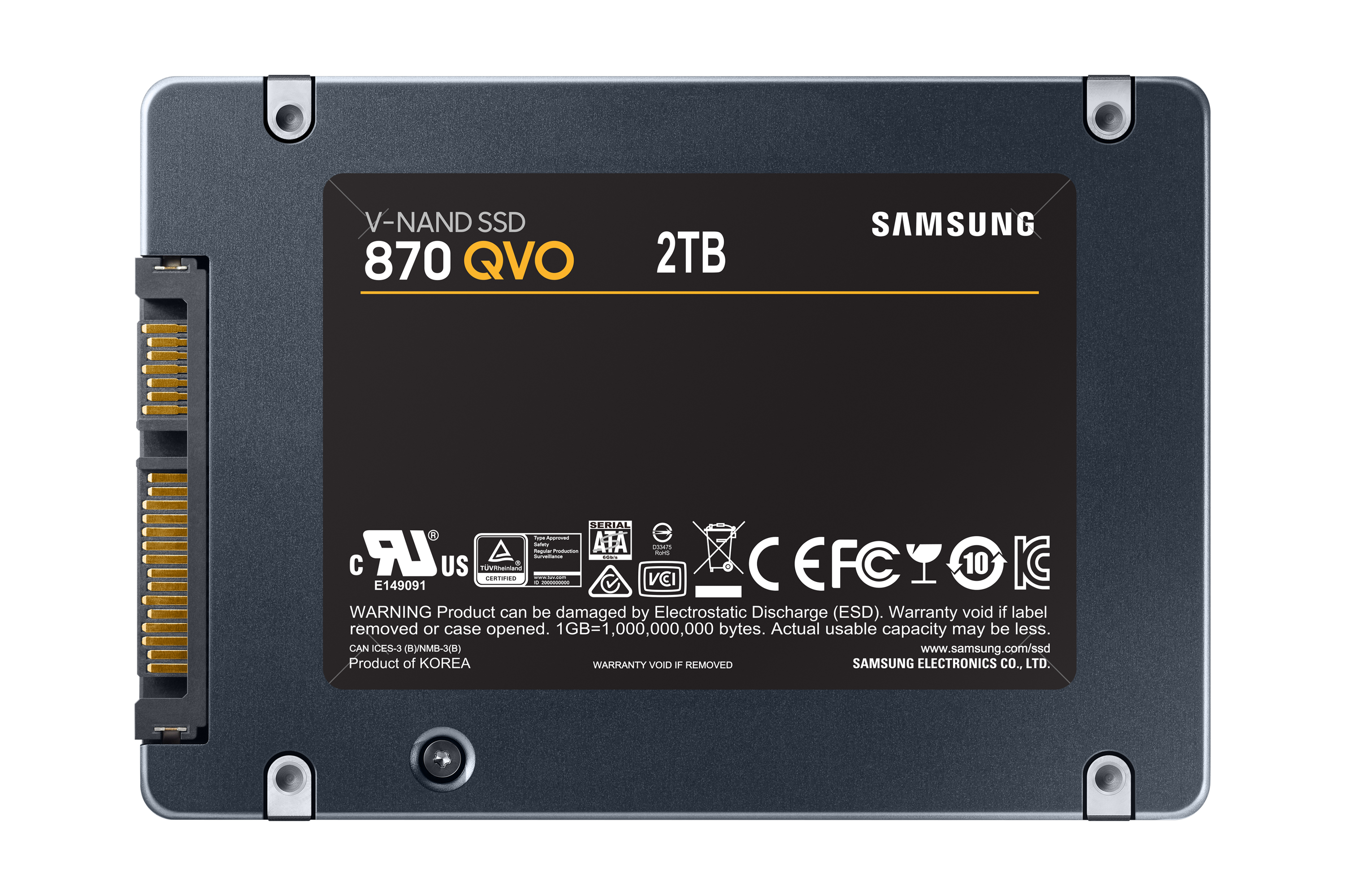 Samsung ssd 870 qvo 2,5" 2TO