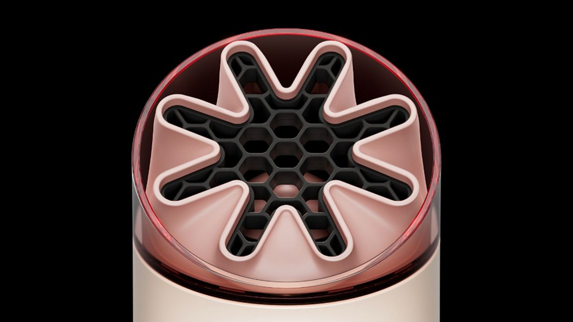 Handventilator DYSON 641013-01 HushJet Mini / Pale Pink & Blush Pink
