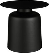 Bijzettafel SPCollection 824355 Ovo / zwart / 39xH42cm