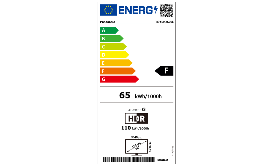 LED LCD TV Panasonic TX-50MX600E