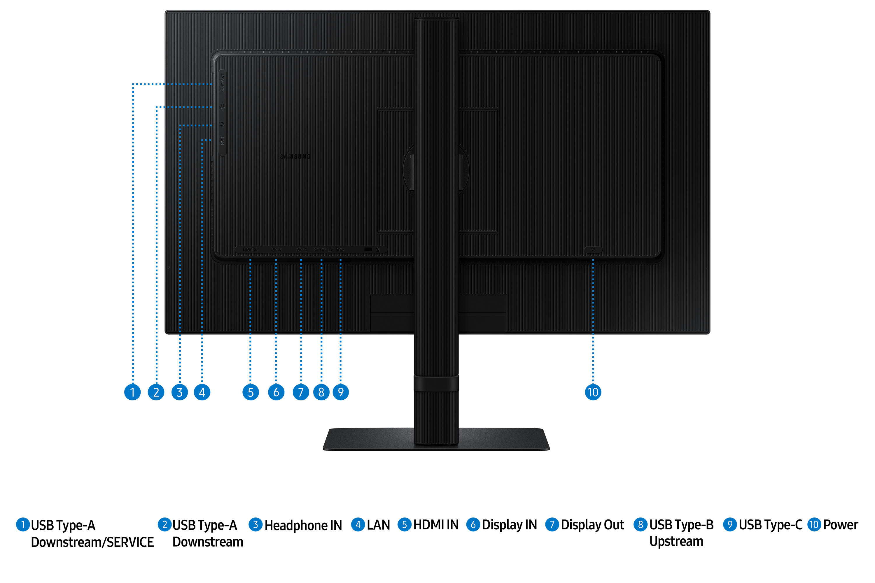 Monitor Samsung LS24D600UAUXEN 24' QHD 16:9 100Hz Black