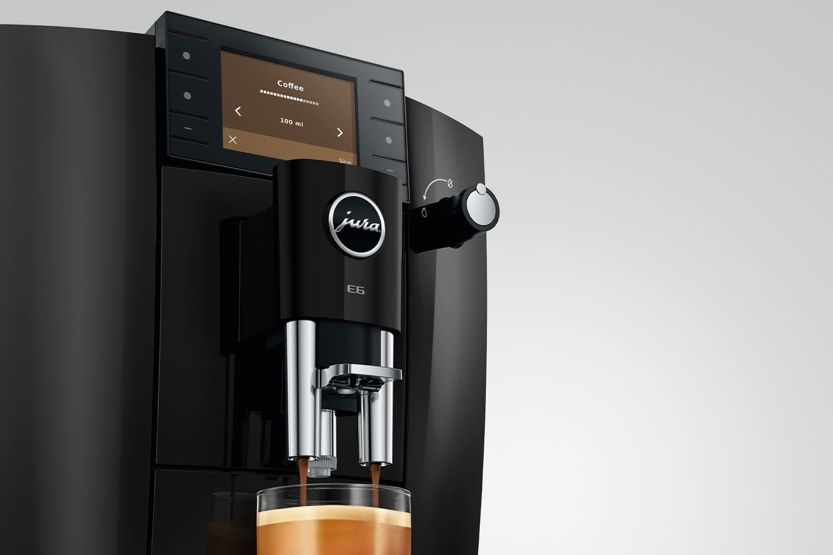Espresso JURA 15642 E6 / Piano Black (ED)
