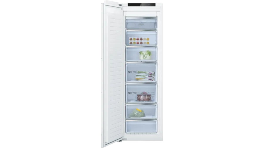Bosch Serie 6 GIN81ACE0 congélateur Congélateur vertical Intégré 212 L Blanc