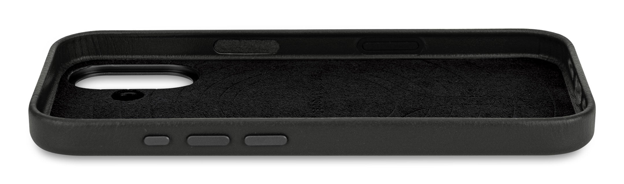Decoded Leather Backcover Apple iPhone 17 Black