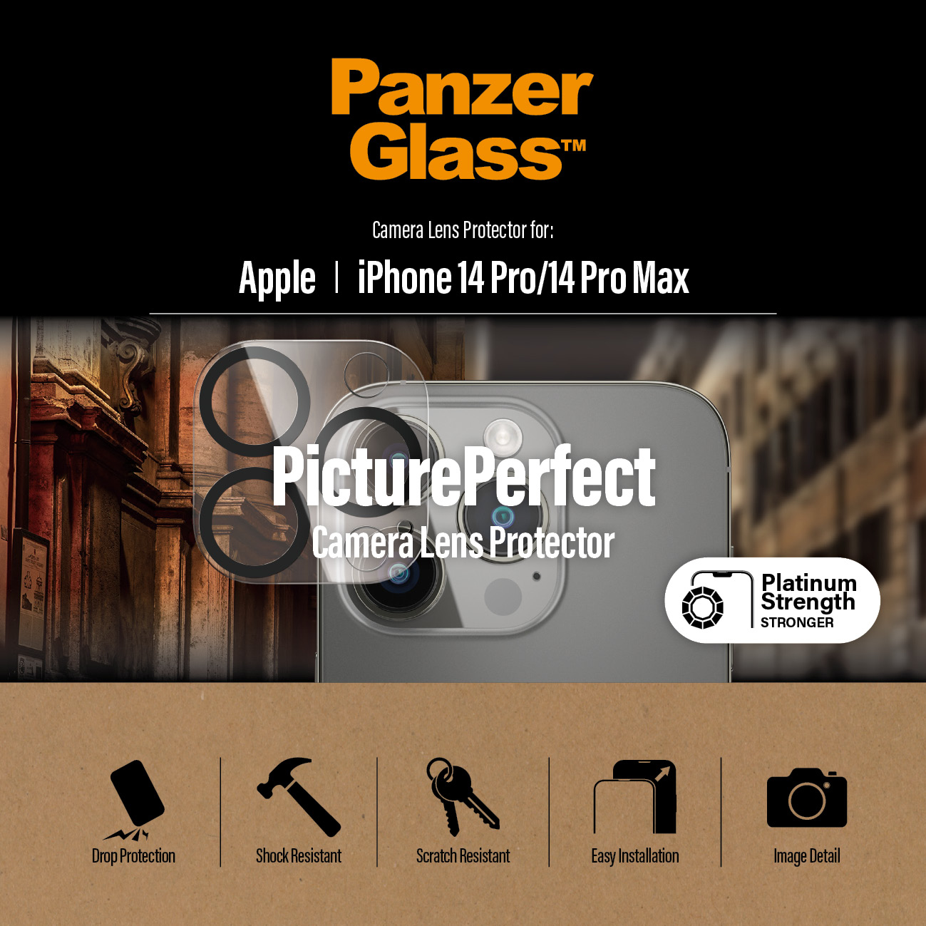 PANZERGLASS CAM PROTECT IPHONE 14 PRO